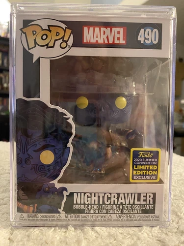 Funko POP! Marvel Nightcrawler X-MEN #490 SDCC 2020 con protector