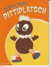 Tr&ouml;tsch Kindermalbuch Pittiplatsch und seine Freunde ab 3 Jahre Ausmalbuch