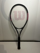 Wilson HOPE tennis racket breast cancer awareness pink/black 4.25 grip EUC