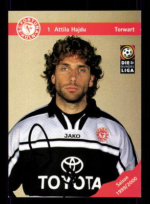 10 Autogrammkarte Fortuna Köln 1999-00 Original Signiert+A 156864