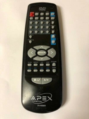 Apex Digital DV-R5003 Remote Control DVD Video OEM Genuine Tested ...