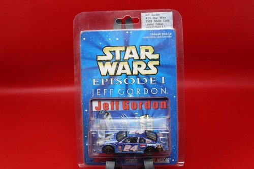 Vintage 1999 Action #24 Jeff Gordon Star Wars Episode I Pepsi Monte Carlo NIP - Picture 1 of 2