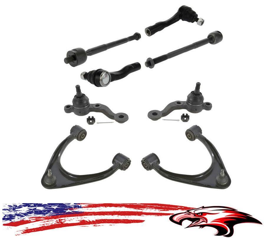 New Upper Control Arms Lower Ball Joints & Tie Rods for Lexus IS300