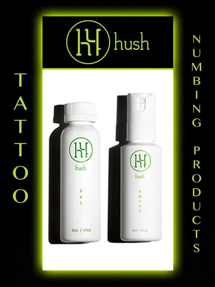 Hush Gel/Spray. Singles or combo sets