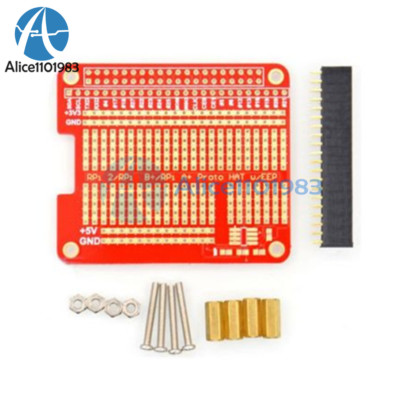 Raspberry Pi 2 Model B HAT/Hole Plate Prototyping Board Compatible A+/B+DIY Kits