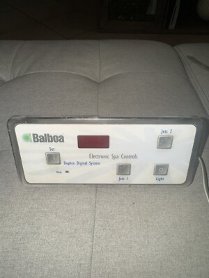 Balboa Spa Duplex Digital System E6 DIG Duplex Control Panel 2 Pump