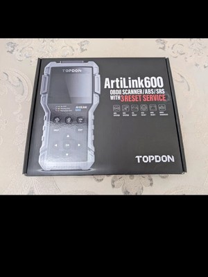 Topdon ArtiLink600 OBD2 Scanner Codeleser mit ABS/SRS Diagnose, Active Tes