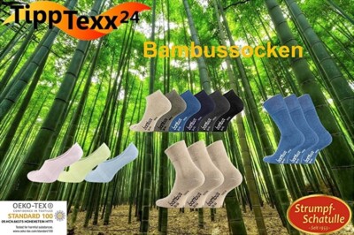 6 Paar Kurzschaft-Socken Aus Bambus-Viskose – Antigeruch, Feuchtigkeitsregulierend Für Herren, Damen & Kinder | Hautfreundlich Mit Handgekettelter Naht