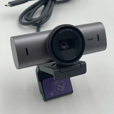 Logitech MX Brio Ultra HD 4K USB-C Webcam - G...
