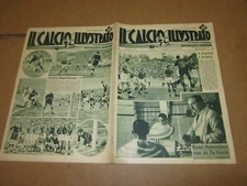 IL CALCIO ILLUSTRATO N°49 NOVEMBRE 1934 LAZIO MILAN ROMA AMBROSIANA DE VECCHI