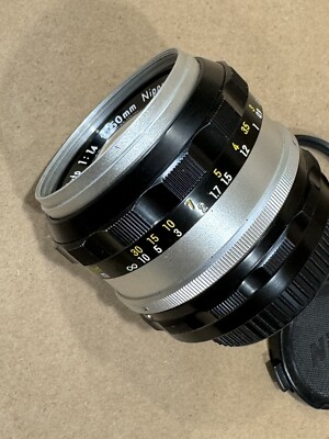 Nikon Nikkor-S Auto 50mm f/1.4 non Ai MF Lens for F F2 w/Hood | eBay