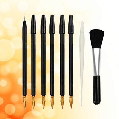  8 PCS Multifunctional Scraper Set Stylus Pens Scratching Drawing