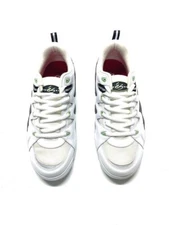 eS footwear , Symbol , vintage year 2020, skate shoes size 9 white grey