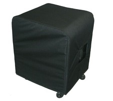 QSC KS 118 Padded Speaker Slip Covers PAIR on casters