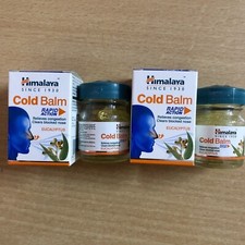 10G X 2 HIMALAYA COLD BALM EUCALYPTUS RELIEVES NASAL CONGESTION FREE SHIP 2025
