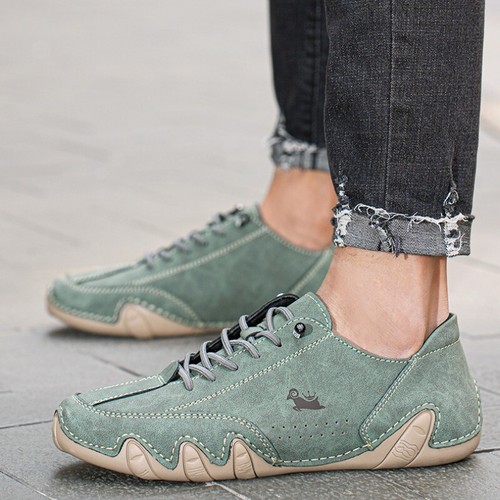 Men Comfortable Breathable Casual Shoes Loafers Moccasins Walking Shoes Sneakers - Picture 8 of 19
