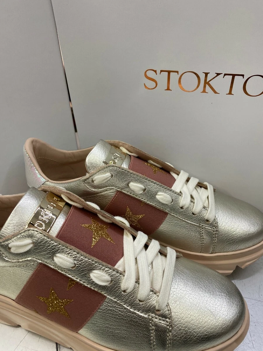 Sneaker stokton 650d Capra Laminated Cover Laceless eBay