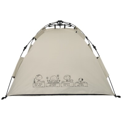 Logos SNOOPY (PEANUTS 75years) Solar Q-TOP Full Shade One-touch