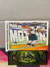 2023 PANINI ROOKIES & STARS JALEN HURTS MAN IN MOTION NFL - HOT QB - SP