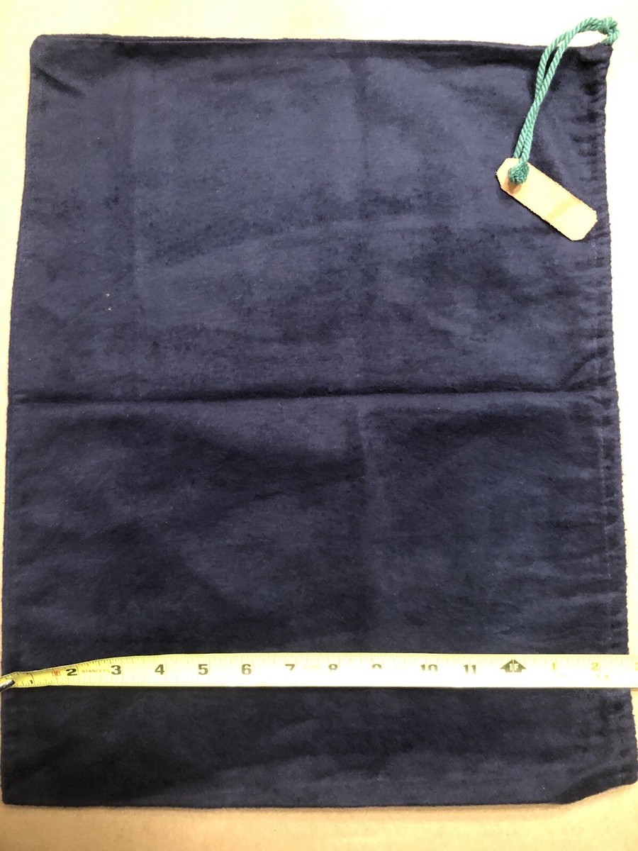 Authentic Bottega Veneta Dust Bag Blue Storage Drawstring