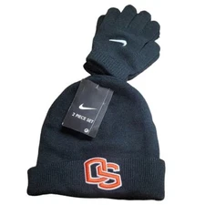 Nike Oregon State Beavers Toddlers Knit Beanie & Gloves Set, Size 4-7