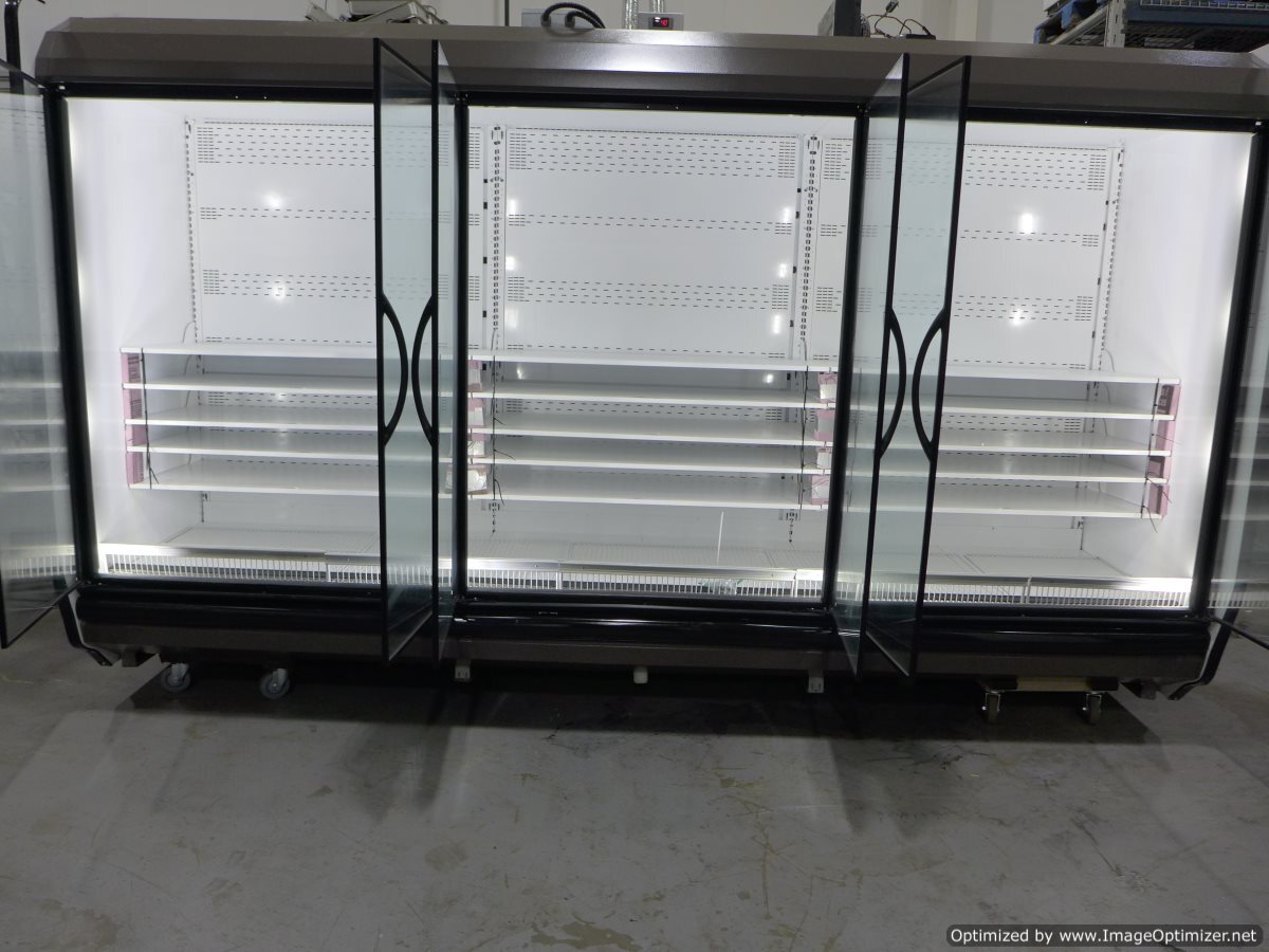 2020 Hussmann IDDF5SU Med Temp 12' Grocery Dairy Deli Cooler Merchandiser LED