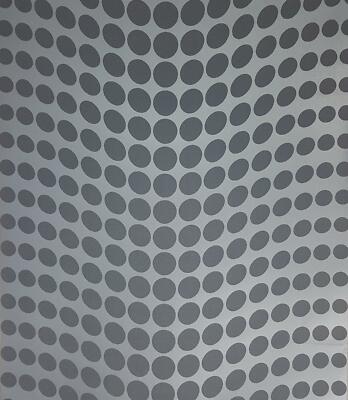 Blau Geometrisch Gepunktet Metallic Punkte Tapete Polka Dots Struktur Kleister Wand