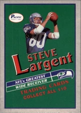 1989 Pacific Steve Largent Football "Main Set" Base Cards