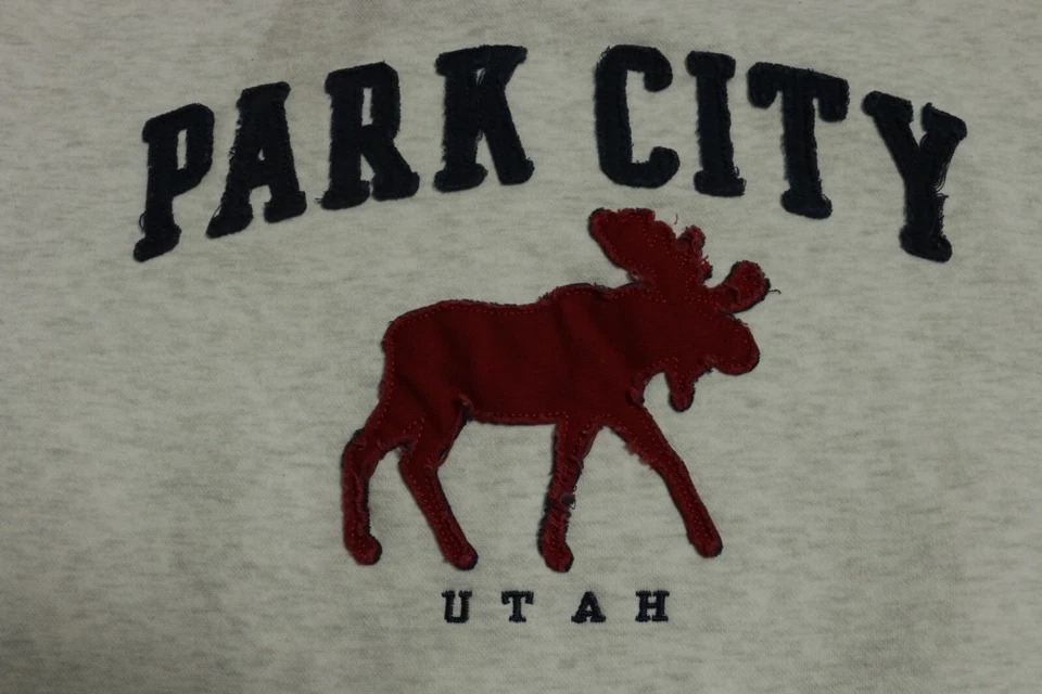 Suéter azul 84 Park City para hombre gris medio esquí Foto 3 de 4