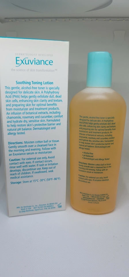Успокаивающий тонизирующий лосьон EXUVIANCE 7,2 унции - Изображение 3 из 3