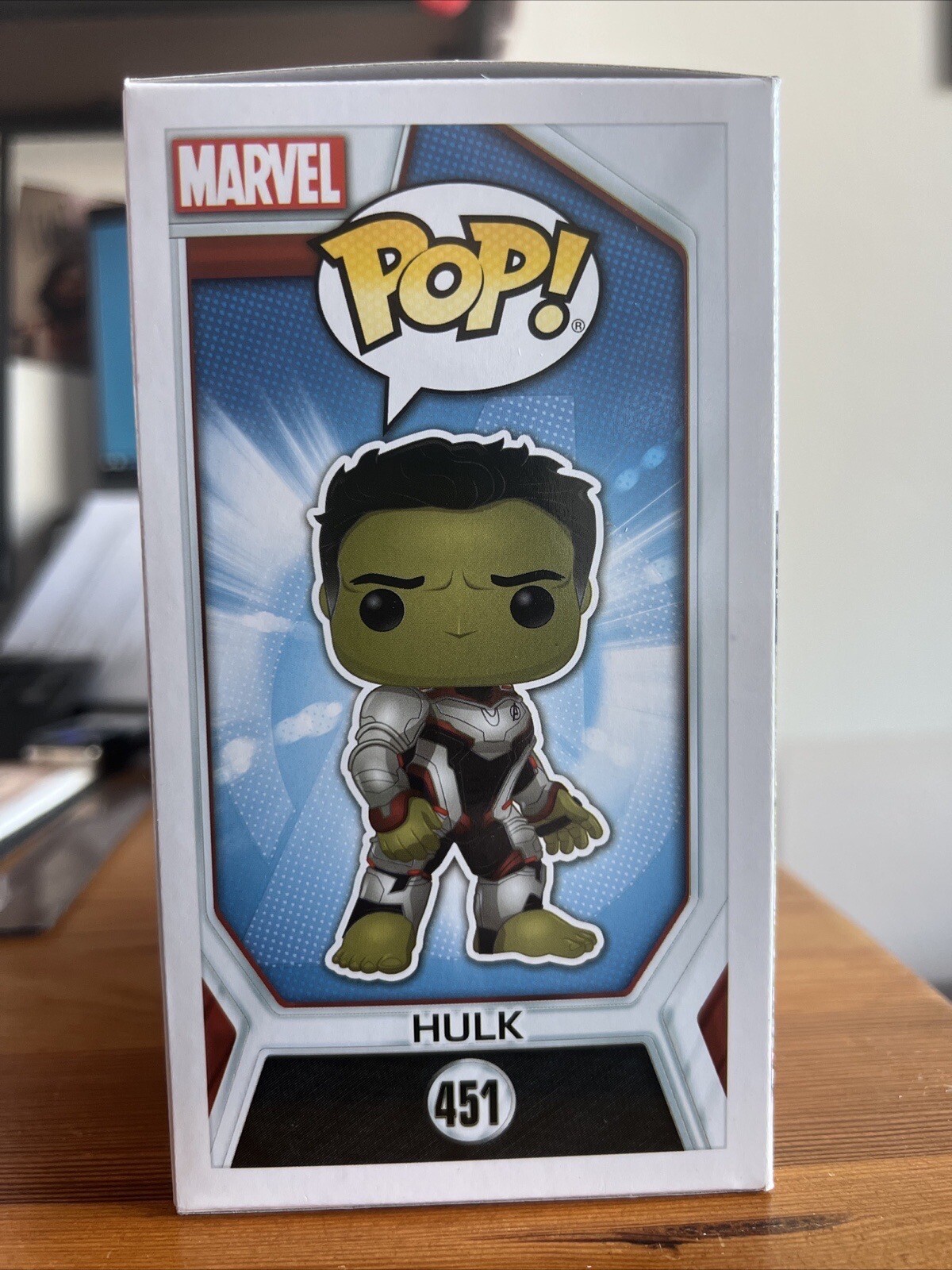 Thumbnail - Marvel Avengers Endgame Hulk 451 Inkl. 3 Collectible Cards Funko Pop