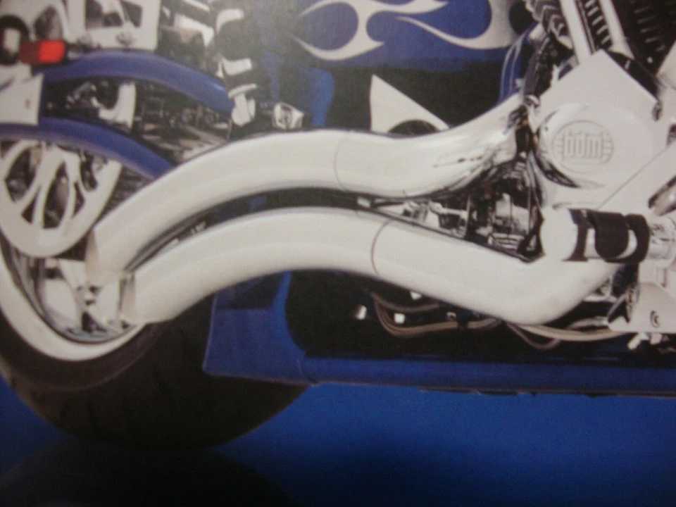 BIG DOG MOTOCICLETAS VANCE & HINES ESCAPE RADIO GRANDE 2009-2010 WOLF X-WEDGE SOLAMENTE Foto 3 de 4