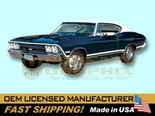 1968 Chevrolet Chevelle Ss Super Sport Decals Stripes Kit