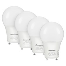 DEWENWILS LED Light Bulbs  GU24 Twist Lock Base Warm White 9W 800 Lumens 4 Pack