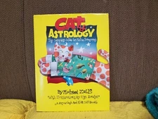 CAT Astrology Oversized Gift Present Box, Handmade Diversion Safe Book