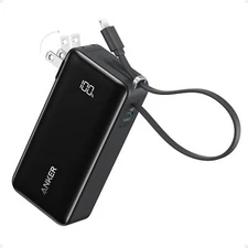 Anker 3in1 Power Bank 10000mAh Built-in Lightning Cable USB-C Port MFi-Certified