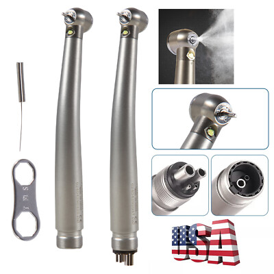 F/ NSK PANA MAX Dental LED Optic E-generator Handpiece High Speed Turbine SU 2/4