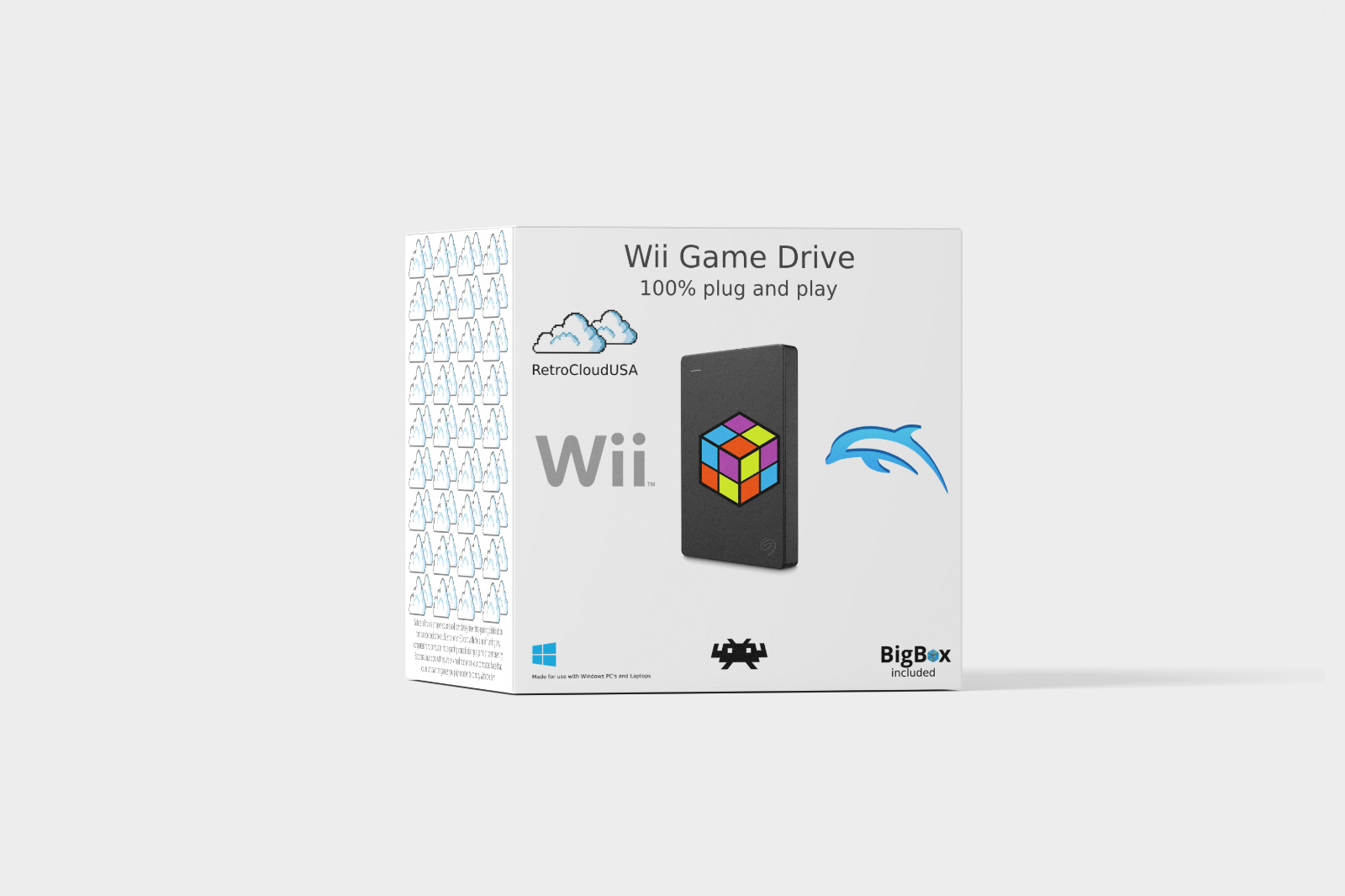Wii Launchbox Game Drive Full Set Plug And Play EBay