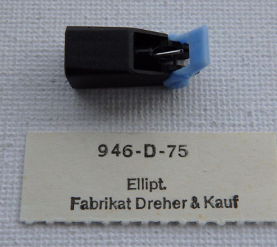 Diamant Nadel Philips 946 / D 75 / 76 / System GP 350 / 331  - elliptisch D&K