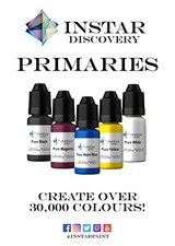 Primaries Paint Set, Instar Paints Discovery series, introductory Acrylic Paint