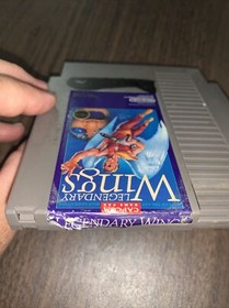 Authentic Nintendo Legendary Wings NES Game Cartridge Cleaned & Tested