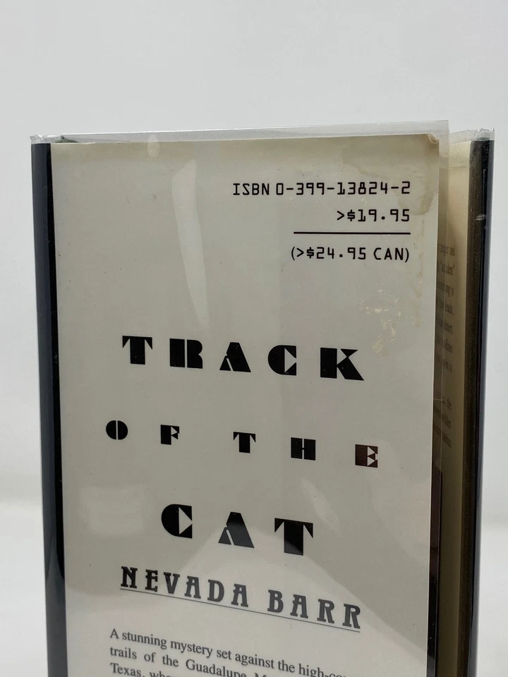 Nevada Barr - Track of the Cat - 1st 1st - Authors First Mystery - Southwest  - Image 2 of 4