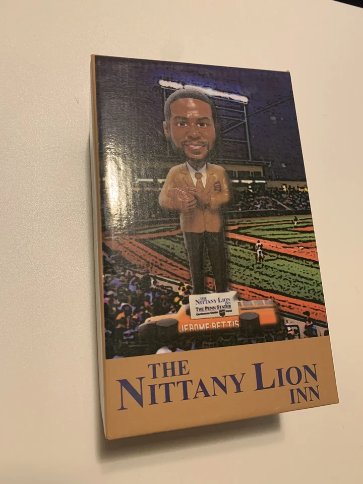 Pittsburgh Steelers Jerome Bettis Bobblehead de State College Spikes - Nuevo en caja Foto 3 de 3