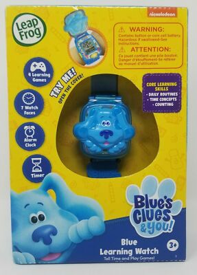 Nickelodeon Blues Clues & you - Learning Watch for Preschoolers LeapFrog 