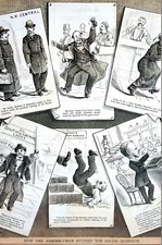 NY Excise Tax LIQUOR BEER WINE 1878 STATE ASSEMBLYMAN STUDIES QUESTION Puck Art