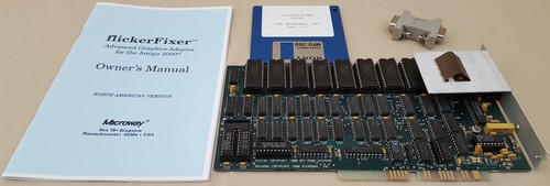 Microway AGA-2000 Flicker Fixer ScanDoubler for Commodore Amiga 2000 2000HD 2500 - Picture 2 of 7