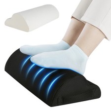 Memory Foam Under Desk Foot Rest Pillow Office Stool Leg Elevation Support
