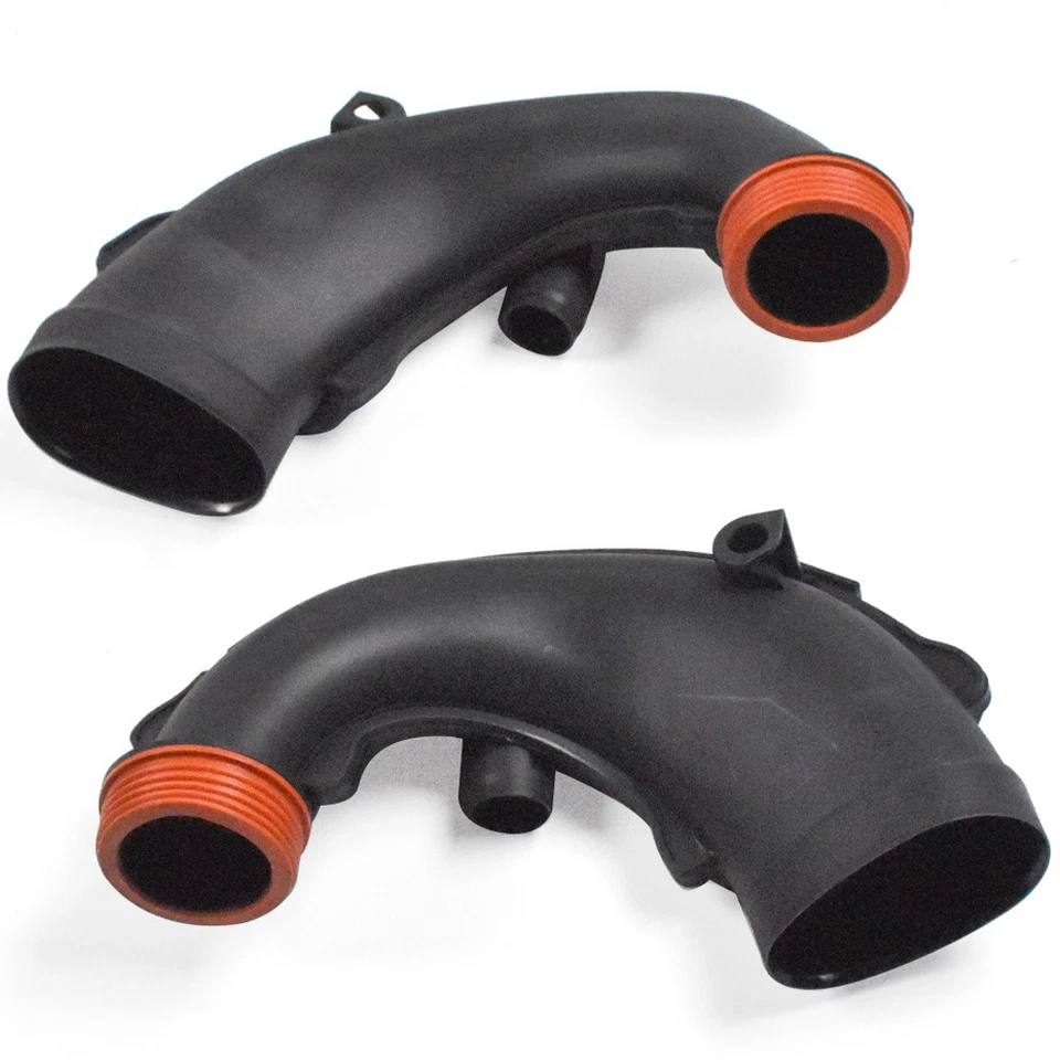 2PCS Rear Engine Air Intake Hoses Fits BMW E70 E71 F07 F12 F13 550i 650i 750Li - Imagem 2 de 4