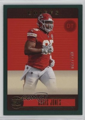 2023 Panini Legacy Green 87/100 Chris Jones #48 13wy