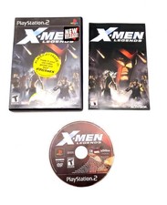 X-Men Legends (Sony PlayStation 2, 2004) W/ Manual